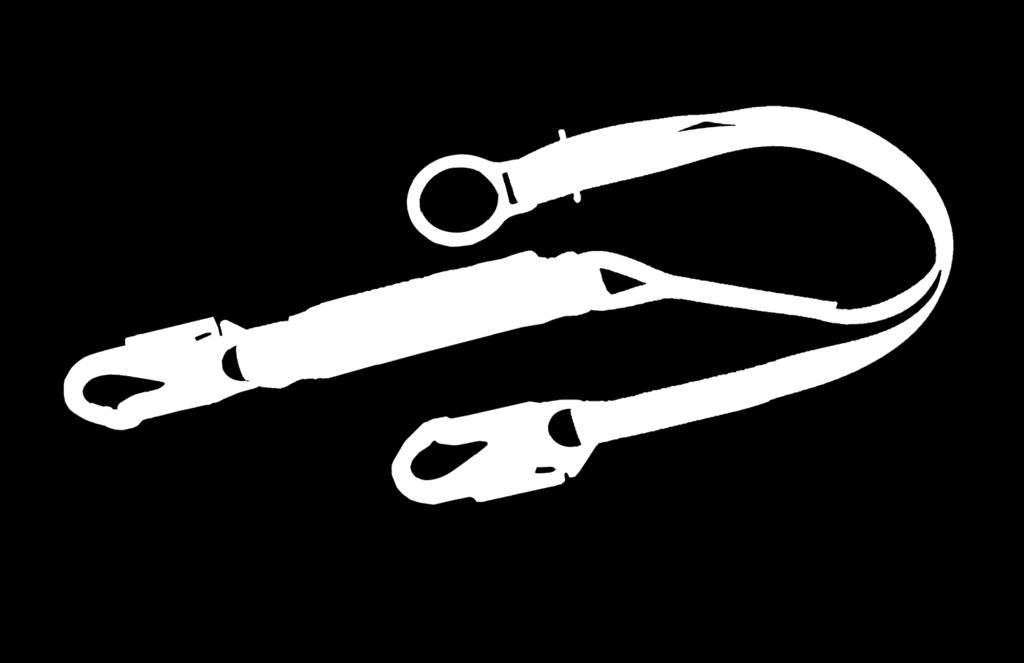 All shock-absorbing lanyards are compliant with ANSI/ ASSE Z359.