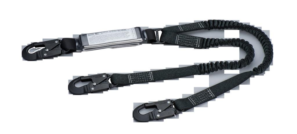 Lanyards are also available in single leg configuration.