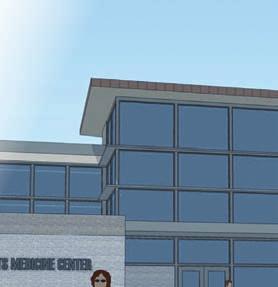 The Sports Medicine Center will serve as the third cornerstone of Fresno State s Student-Athlete Village, designed to provide Bulldog Student-Athletes