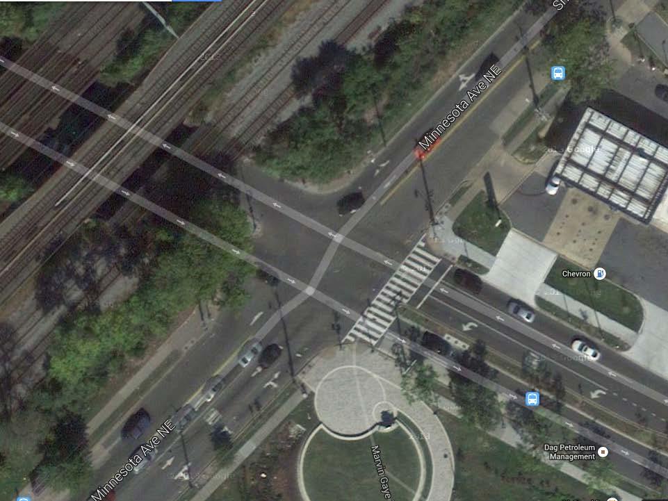3.3 Minnesota Avenue and Nannie Helen Burroughs (NHB) Avenue Intersection Figure 4 and Table 5 provide crash analysis information for the Minnesota Avenue and