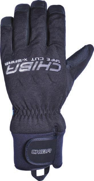 Pre-curved fingers, as well as a virus and bacteria resisting membrane distinguish this glove s special characteristics. The SAVE CUT X WARM glove is water-resistant right up to the cuff.