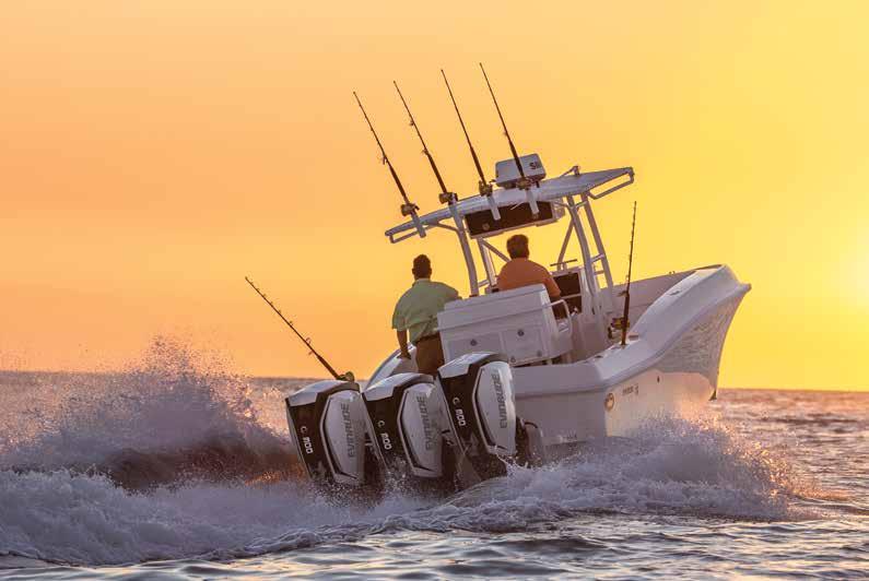 CHOOSE UNMATCHED LIFETIME VALUE. 5-YEAR OR 500-HOUR NO DEALER-SCHEDULED MAINTENANCE The ease of owning an Evinrude E-TEC G2 is unrivalled in the outboard industry.