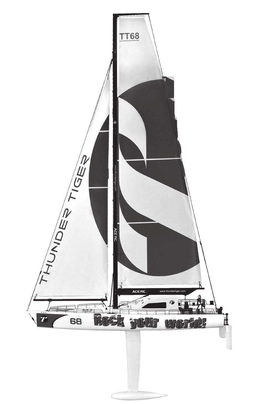 43 (265mm) Sail Area:620sq.in.
