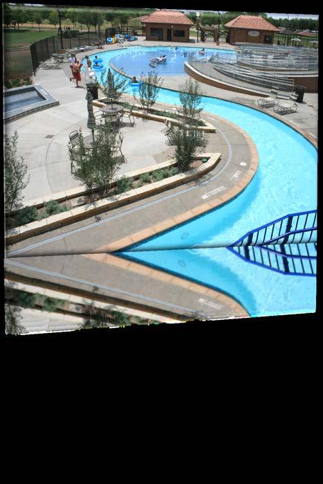 PROGRAM DEVELOPMENT Outdoor Leisure Pool 12,000 SF 25-yard Fitness Lap Lanes (3,375 to 3,750 SF; 6 lanes) Open Water Area (intermediate depth; 1,000 to 1,500 SF )