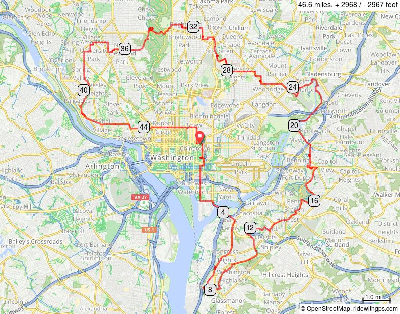 Memorial Day Ride - Lincoln's DC Civil War Forts!