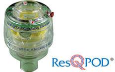 ResQPOD The ResQPOD is an impedance threshold device that selectively prevents unnecessary air from entering the chest during the chest wall recoil phase of CPR, which leads to an enhanced vacuum or