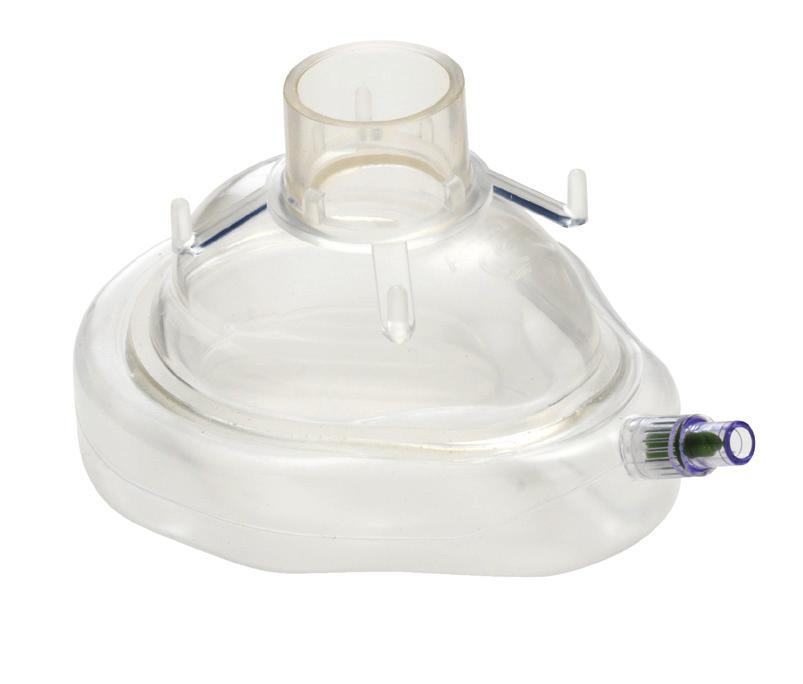 The masks are typically used to support ventilation during the preparation of anaesthesia of the patient for the operation.