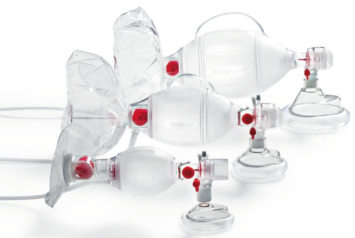 patients. In the field of ventilation Ambu offers a wide range of products, from the ventilator, face masks and laryngeal masks to flexible disposable videoscopes and video laryngoscopes.
