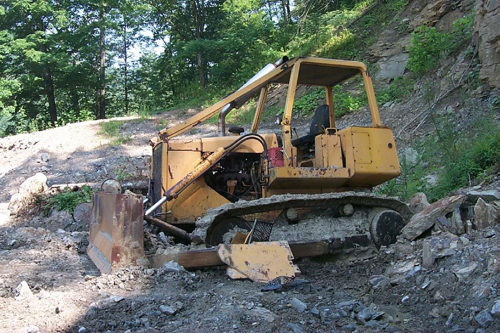 Bulldozer Owner / Operator Dies When Thrown Off Bulldozer Track Incident Number: 03KY049
