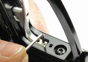 Note: It is important not to over adjust this portion of the trigger as it will negate the position of the front stop set screw.