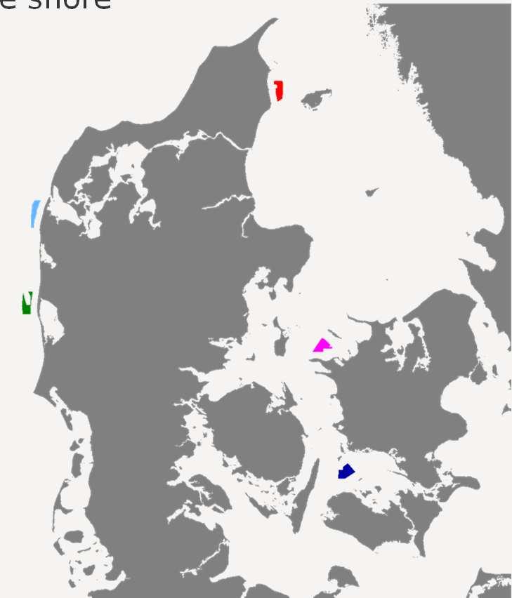 Offshore wind in Denmark Current Goernmental tenders Large-scale offshore wind farms