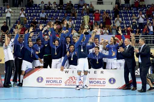 France succeeded in defending their title as they beat Spain in the final and Denmark defeated Croatia by one goal to claim bronze in the