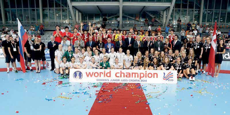Korea claim gold at 2014 Women s Junior World Championship Asian powerhouse Korea beat Russia in the final to claim gold at the