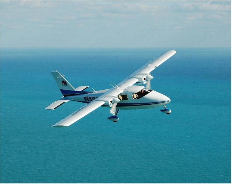 VulcanAir P68C Category SPECIFICATIONS (calculated) Base Amphibious floatplane Amphibian Engine, [kw] 2x157 2x157 2x157 Wing span, [m] 12.00 12.