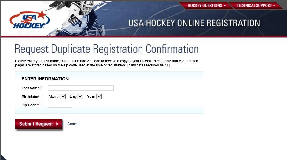 SECTION IV: MY USAH# IS INVALID, MISSING, OR I AM NOT SURE E: If you are not certain that your USAH# is valid, or you cannot find it, you can easily check the USA Hockey website.