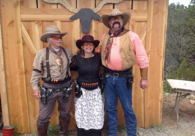Sheriff and I would definitely recommend that everyone join Gunsmoke Cowboy and Dirty Earl for their shoot next year. You can visit their website http://www.lincolncountyregulators.