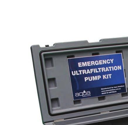 EMERGENCY PUMP KIT The emergency pump kit is used