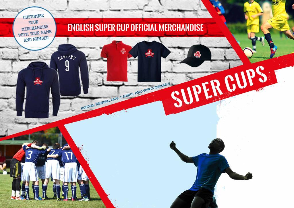 In addition to the English International Super Cup, Team Tours Direct also offer: Booking Information To book your team s place in the 2018 English International Super Cup or order your official