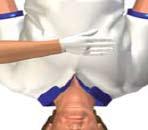 Compressions Rescue Breaths Heart pumping. Player on their back on a firm surface. Kneel beside player. Place one hand on centre of the chest (avoid tip of breastbone / upper abdomen).