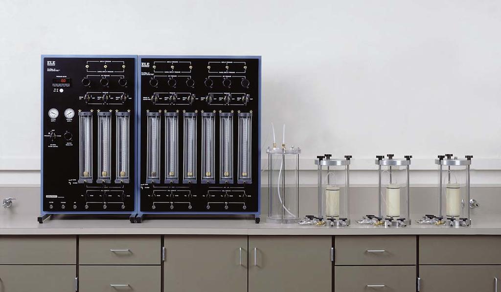 Tri-Flex 2 Five-Cell Permeability Test System For high volume commercial laboratory testing, the Tri-Flex 2 Five-Cell Permeability Test System offers the user the capabilities to test up to five