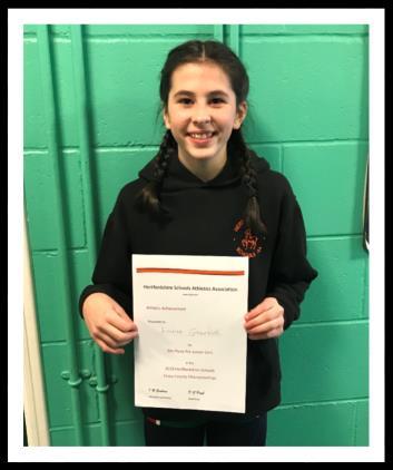 Mr P. Harris, Curriculum Leader: PE, writes: Sports Report 19th February - 7th March Congratulations to Louise Grenfell who has successfully qualified for the National Cross Country Championships!