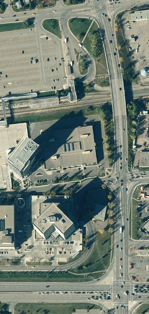 39 80 6113 - EB Southland Dr @ MacLeod Tr SE 39 6114 - EB Southland Dr @ Bonaventure Dr SE Figure 4: Aerial Map of Area Transit To ensure minimal impact of these taller buildings on adjacent