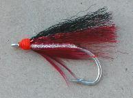 All flies are tied on Mustad steelhead/salmon hooks, size