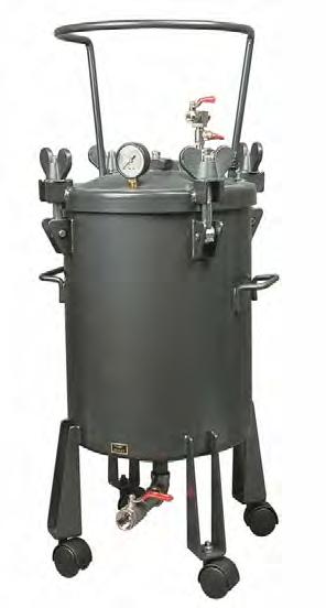 Pressure tanks SSP20SI UPT 20 Y - 20 lt. pressure tank without stirrer. Pressure control product, idlers, lower product output. TUV certified.