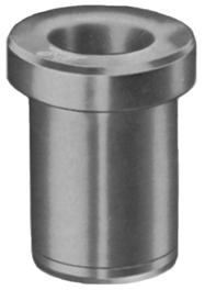 UNITED E-X-T-E-N-D-E-D Range Drill Jig Bushings For Heavy Duty Applications requiring Bushings of standardized dimensions larger than those provided by the A.N.S.I. standard Bushings.
