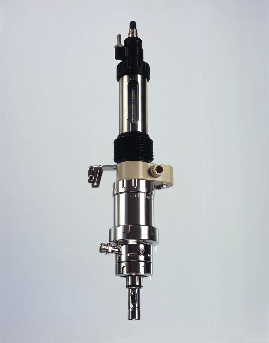 Pneumatic Retractable Fittings Pharm Food for hygienic applications The Versions vailable material:.