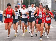 While every runner has his or her somewhat unique style, key motions associated with running are common. Competitive running events were organized in Egypt by around 3800 B.C., and were a key element in ancient Greek Olympic events.
