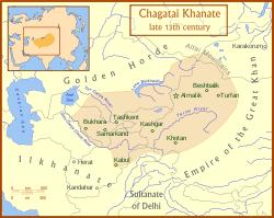 Chagatai (Central Asia): Long lasting empire, assimilated to Islam, and the