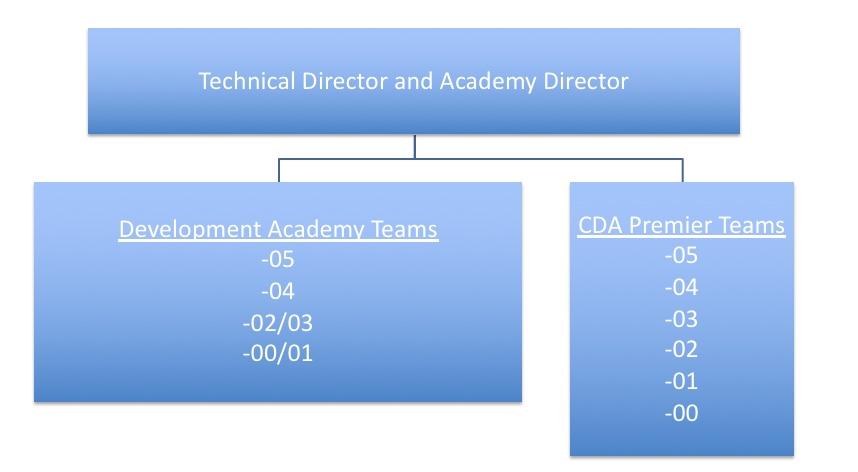 CDA STRUCTURE CDA is comprised of 10 teams.