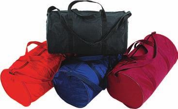 Team Travel Bags 24 x 12 x 12 U-shaped opening for easy packing Two end pockets and
