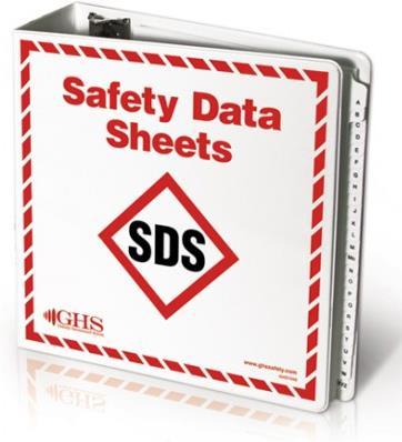 WHMIS 2015: SDS (Safety Data Sheets) have 16 sections and better organized and clearer to read.