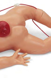 Following practice with fluids, remove the airway and dry any remaining fluid from the chest and head cavity.