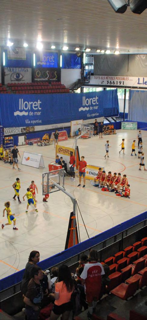 The Basketball Arenas chosen to carry out the IV Torneig of Cloenda U12 (Mini) and U10 (Pre mini) are the El Molí Pavilion, the Municipal Pavilion of Lloret de Mar and the basketball courts of the