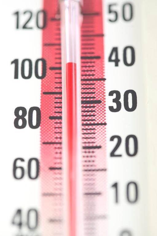 How do we know that fluid volumes in closed containers respond to temperature? When you have a fever, the mercury in the thermometer expands.