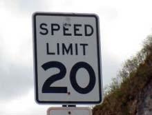 54. THE POSTED SPEED LIMITS SHOW: A. THE MINIMUM LEGAL SPEED LIMIT. B.