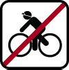 Bike Bans Deerfoot Trail from 64 Avenue North South to Marquis of Lorne Trail.