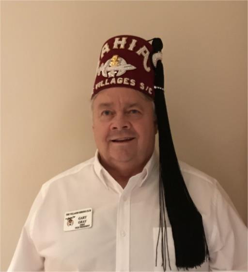 The Villages Shrine Club Officers (2018) President William