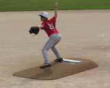 . So you want your pitcher to take a full stride? Don t like your pitcher landing in a hole on the dirt? The 486 is your mound.