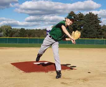 Convert your softball field into a baseball field in minutes.