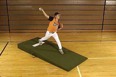Non-slip, non -marking backing that will not damage or slip on gym floors Use indoors or outside. 155 lbs.