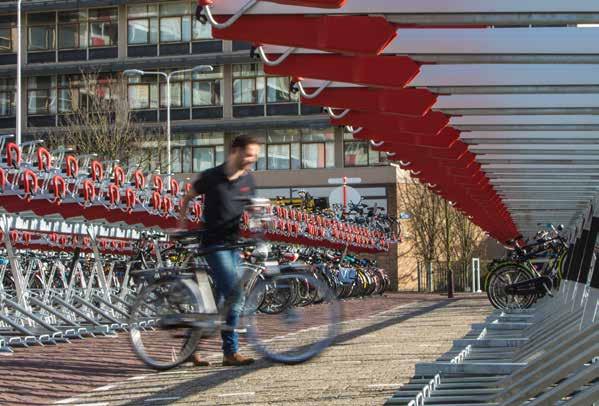 Key Benefits - The most successful two tier cycle parking system with 65,000 installed at Dutch stations alone over last 4 years.