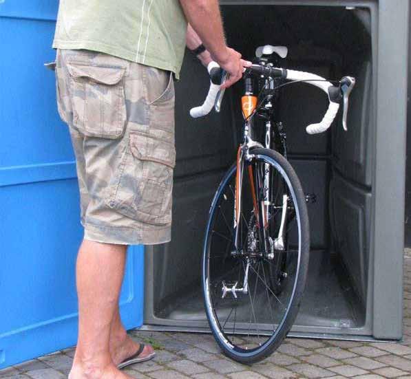 lockerpod Lockerpods offer safety and security for your bike.