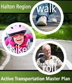 Active Transportation Halton Region is carrying out an Active Transportation Master Plan Study to create a 20-year vision for active transportation in Halton Region Active transportation is any form