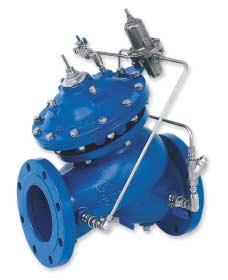 Pressure-Reducing Valve Flow and leakage reduction Cavitation damage protection Throttling noise reduction Burst protection System maintenance savings The Pressure-Reducing Valve is a
