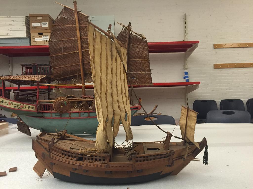 Miles McCollum Anthro 1218 Professor Damian 11 March 2016 Analyzing the Japanese Sailing Ship Model Arriving at the Peabody Museum at Harvard University between 1867 (the year the museum was founded)