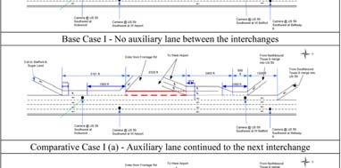 Design of Auxiliary Lanes Guideline 4-Example of Lane Drop Methods(Cont d) Case No.